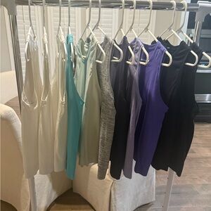 Athleta Women's Tank Tops - White, Blue, Gray, Purple, Black